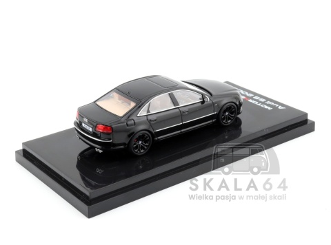 Model samochodu Audi S8 2008 Customized-CY Black w skali 1:64 M68217DZ-CY - tył