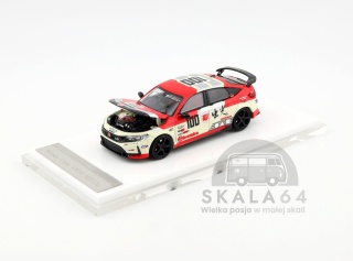 MOTORHELIX Honda Civic Type R FL5 Idemitsu Livery Red 1:64 M65427