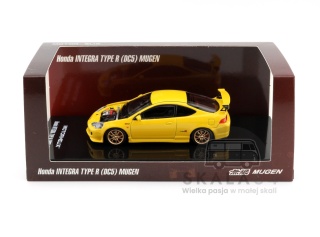 MOTORHELIX Honda Integra Type R DC5 Mugen Phoenix Yellow RHD 1:64 M65810