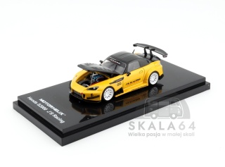 MOTORHELIX Honda S2000 J's Racing New Indy Yellow RHD 1:64 M65146