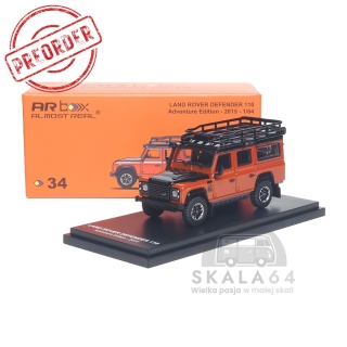 PREORDER ALMOST REAL AR BOX 2015 Land Rover Defender 110 Adventure Edition 1:64