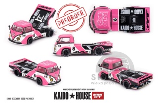 PREORDER MINI GT Kaido House 1972 Volkswagen T1 Kaido Rad Van V1 KHMG245 1:64