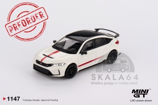PREORDER MINI GT MGT01147-BL 2025 Honda Civic (Fl-5) Type R Ultimate Edition