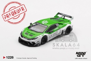 PREORDER MINI GT MGT01226-L 2025 Lamborghini Huracan LB Works Gt Street Customs