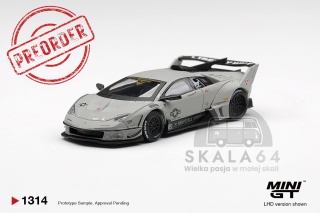 PREORDER MINI GT MGT01314-BL 2025 Lamborghini Gt Evo Lb-Silhouette Works Murcielago
