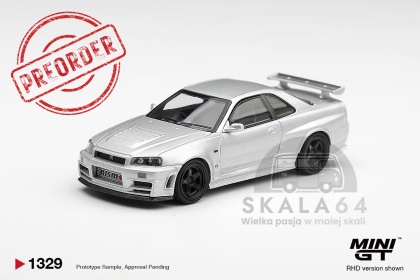 PREORDER MINI GT MGT01329-R 1999 Nissan Skyline GT-R (R34) Z-Tune
