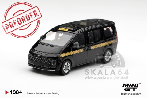 PREORDER MINI GT MGT01384-L Hyundai Staria TAXI 1:64