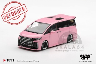 PREORDER MINI GT MGT01391-L 2025 Toyota Vellfire 40 Kuhl 1:64