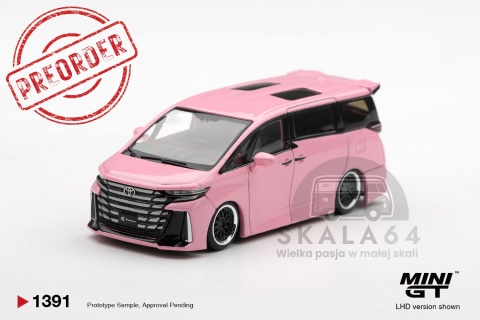 PREORDER MINI GT MGT01391-BL 2025 Toyota Vellfire 40 Kuhl 1:64