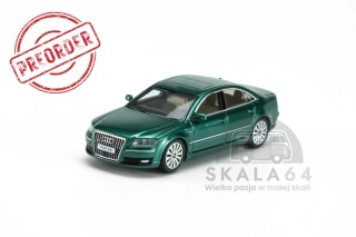 PREORDER MOTORHELIX Audi A8 (D3) 2008 M68208 1:64