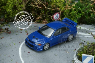PREORDER MOTORHELIX Mitsubishi Lancer Evolution Vi GSR 2001 M64205 1:64