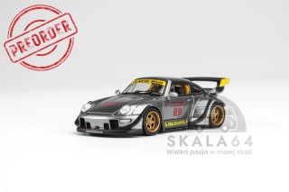 PREORDER MOTORHELIX Porsche 911 (993) RWB Rauh Welt N 89 Ramintra Coupe 1993 M62303-P 1:64