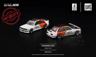 PREORDER POP RACE BMW E30 Pandem PR640542 1:64