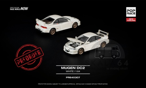 PREORDER POP RACE Honda Integra DC2 Mugen PR640307 1:64