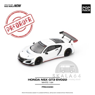 POP RACE Honda NSX GT3 EVO22 PR640280 1:64