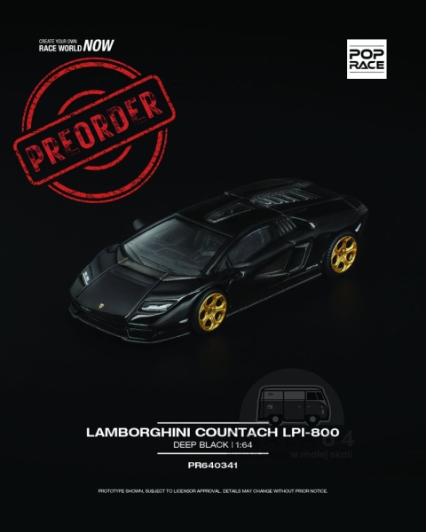 PREORDER POP RACE Lamborghini Countach LPI 800-4 PR640341 1:64