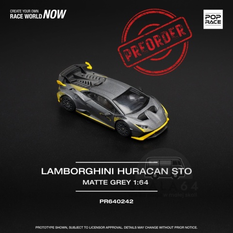PREORDER POP RACE Lamborghini Huracan Sto PR640242 1:64