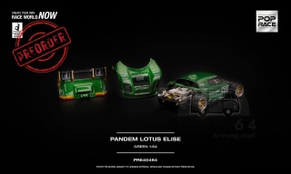 PREORDER POP RACE Lotus Elise Pandem PR640494 1:64