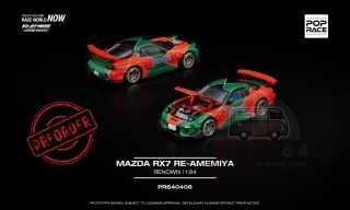 PREORDER POP RACE Mazda RX-7 RE-Amemiya Renown PR640406 1:64