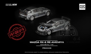 PREORDER POP RACE Mazda RX-8 RE-Amemiya PR640439 1:64