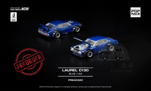 PREORDER POP RACE Nissan Laurel C130 PR640320 1:64
