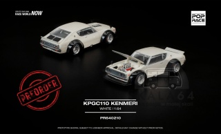 PREORDER POP RACE Nissan Skyline KPGC110 Kenmeri PR640210 1:64