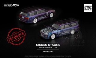 PREORDER POP RACE Nissan Stagea PR640382 1:64