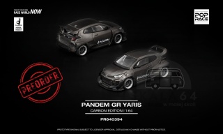 PREORDER POP RACE Pandem GR Yaris PR640394 1:64