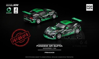 PREORDER POP RACE Toyota GR Supra Goodride Pandem PR640456 1:64
