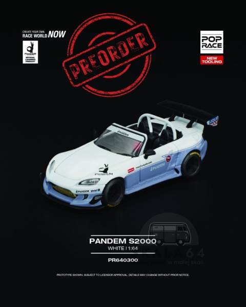 PREORDER POP RACE Pandem S2000 PR640300 1:64