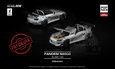 PREORDER POP RACE Pandem S2000 PR640451 1:64