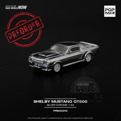 POP RACE Mustang Shelby GT500 PR640312 1:64