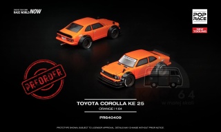 PREORDER POP RACE Toyota Corolla KE25 PR640409 1:64