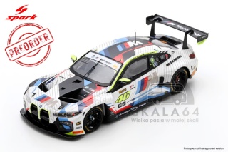 PREORDER SPARK BMW 4-Series M4 GT3 EVO Team WRT #46 2nd 12h Bathurst 2025 V. Rossi – R. Marciello – C. Weerts 1:64