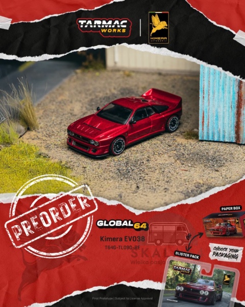 PREORDER TARMAC WORKS 2025 2026 Kimera EVO38 1:64