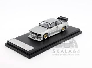 STREET WEAPON BMW 3 E30 ICONS ALICANTE Limited Edition 499 PCS ZAMAC 1:64