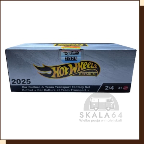 HOT WHEELS Premium Factory Box 2/4 2025 Fast Wagons Off Road Team Transport CHASE ! 1:64 HVJ98-979P