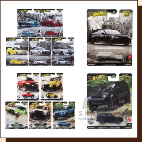 HOT WHEELS Premium Factory Box 2/4 2025 Fast Wagons Off Road Team Transport CHASE ! 1:64 HVJ98-979P