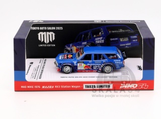 INNO64 Mazda RX3 Station Wagon MAD MIKE Tokyo Auto Salon 2025 Event Exclusive Edition 1:64