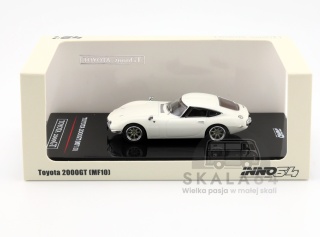 INNO64 Toyota 2000GT MF10 Pegasus White 1:64