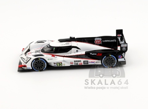 Model samochodu Acura ARX-06 GTP #93 2025 IMSA Daytona 24 Hrs Acura Meyer Shank Racing w skali 1:64 - bok