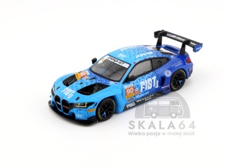 MINI GT BMW M4 GT3 Evo #90 Fist Team Aai 2025 China GT Blue LHD 1:64 MGT01215-L