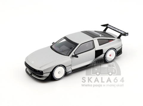 Model samochodu Hyundai Concept N Vision 74 VP2 LHD Silver w skali 1:64 - przód