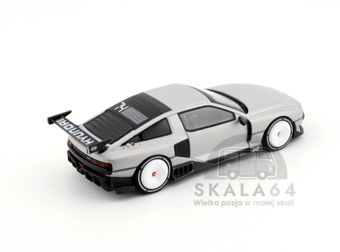 Model samochodu Hyundai Concept N Vision 74 VP2 LHD Silver w skali 1:64 - tył