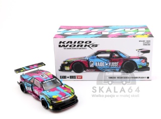 MINI GT Kaido House 284 Nissan Silvia S13-R Kaido Splash V1 1:64 KHMG284