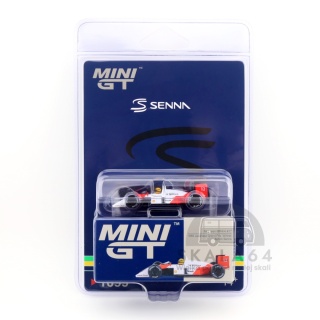 MINI GT McLaren MP4/4 #12 1988 Japanese Grand Prix Winner Ayrton Senna 1:64 MGT01099-BL