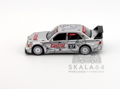 Model samochodu Mercedes-Benz 190E 2.5-16 Evolution II #37 Asia Touring Car Championship w skali 1:64 - bok