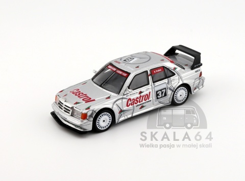 Model samochodu Mercedes-Benz 190E 2.5-16 Evolution II #37 Asia Touring Car Championship w skali 1:64 - przód