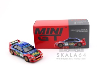 MINI GT Subaru Impreza WRC98 #17 2000 Rally New Zealand LHD 1:64 MGT01211-L