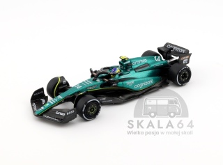 POP RACE Aston Martin AMR23 F1 #14 Fernando Alonso 1:64 PR640198